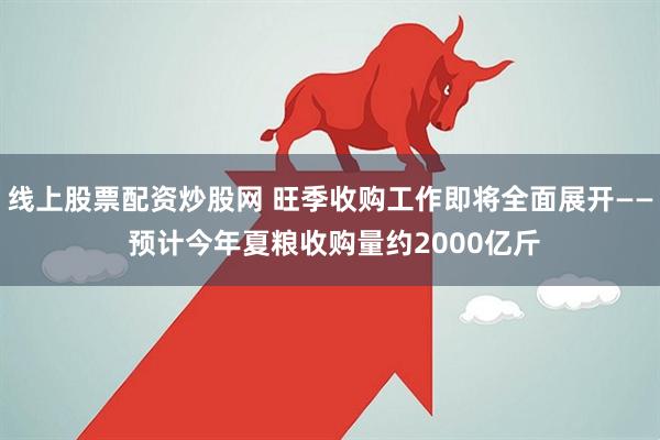 线上股票配资炒股网 旺季收购工作即将全面展开—— 预计今年夏粮收购量约2000亿斤